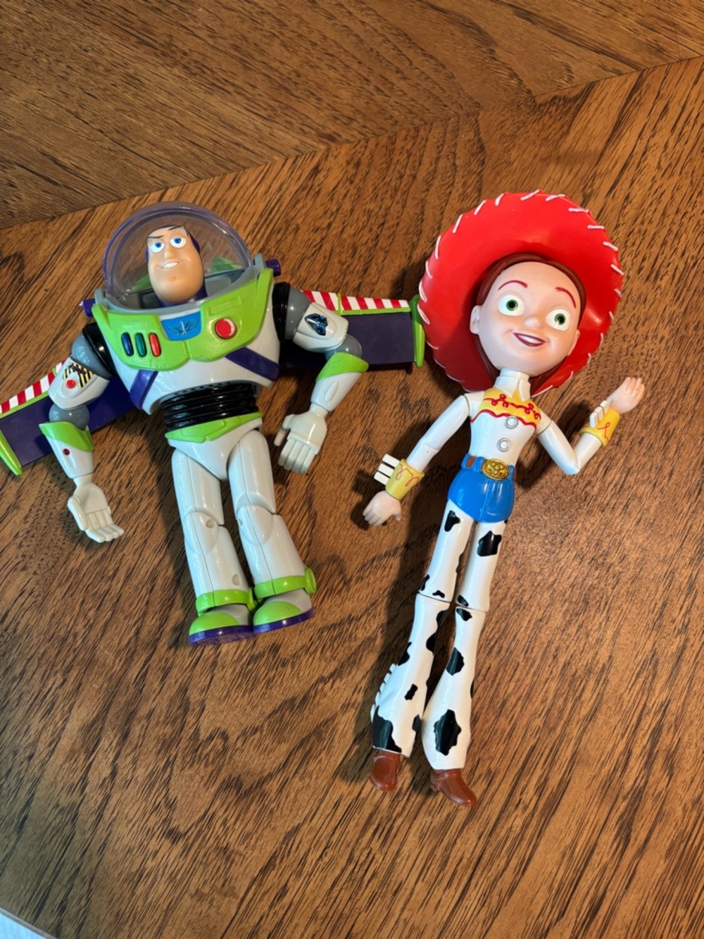 Toy Story Buzz Lightyear & Jessie figures 
2000s
